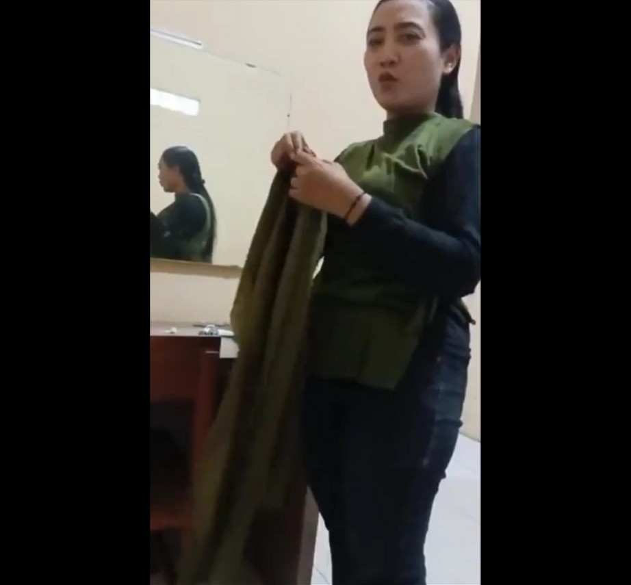 Video binor check-in sama tetangga